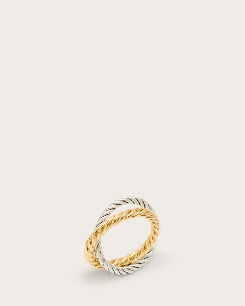 Beck Rope Ring Set GOLD MIX | ALLSAINTS